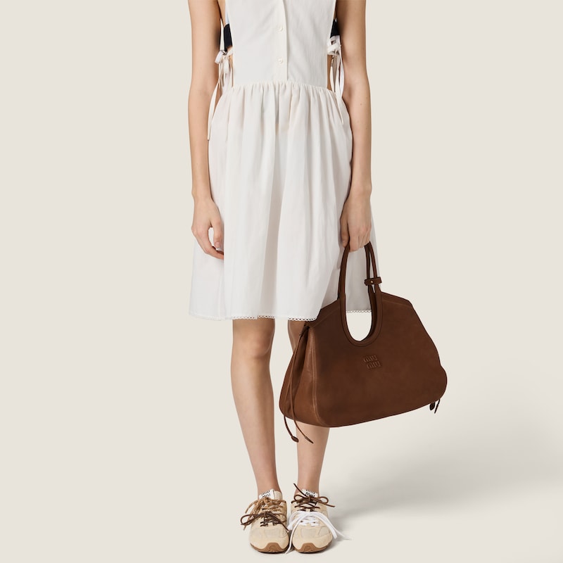 New Balance X Miu Miu 530 SL 스웨이드 및 메시 스니커즈