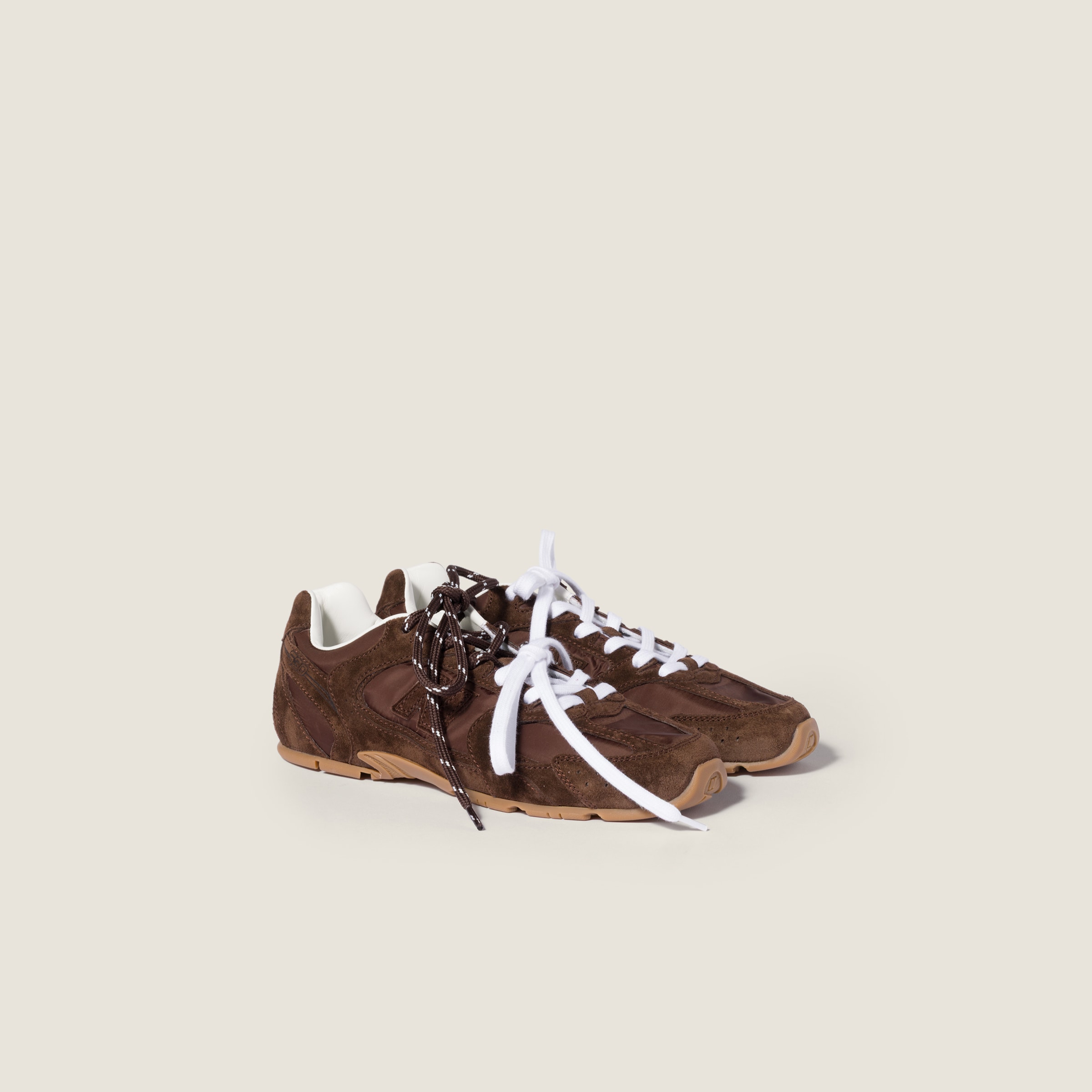 New Balance X Miu Miu 530 SL technical fabric and suede sneakers from Miu Miu - $1,270