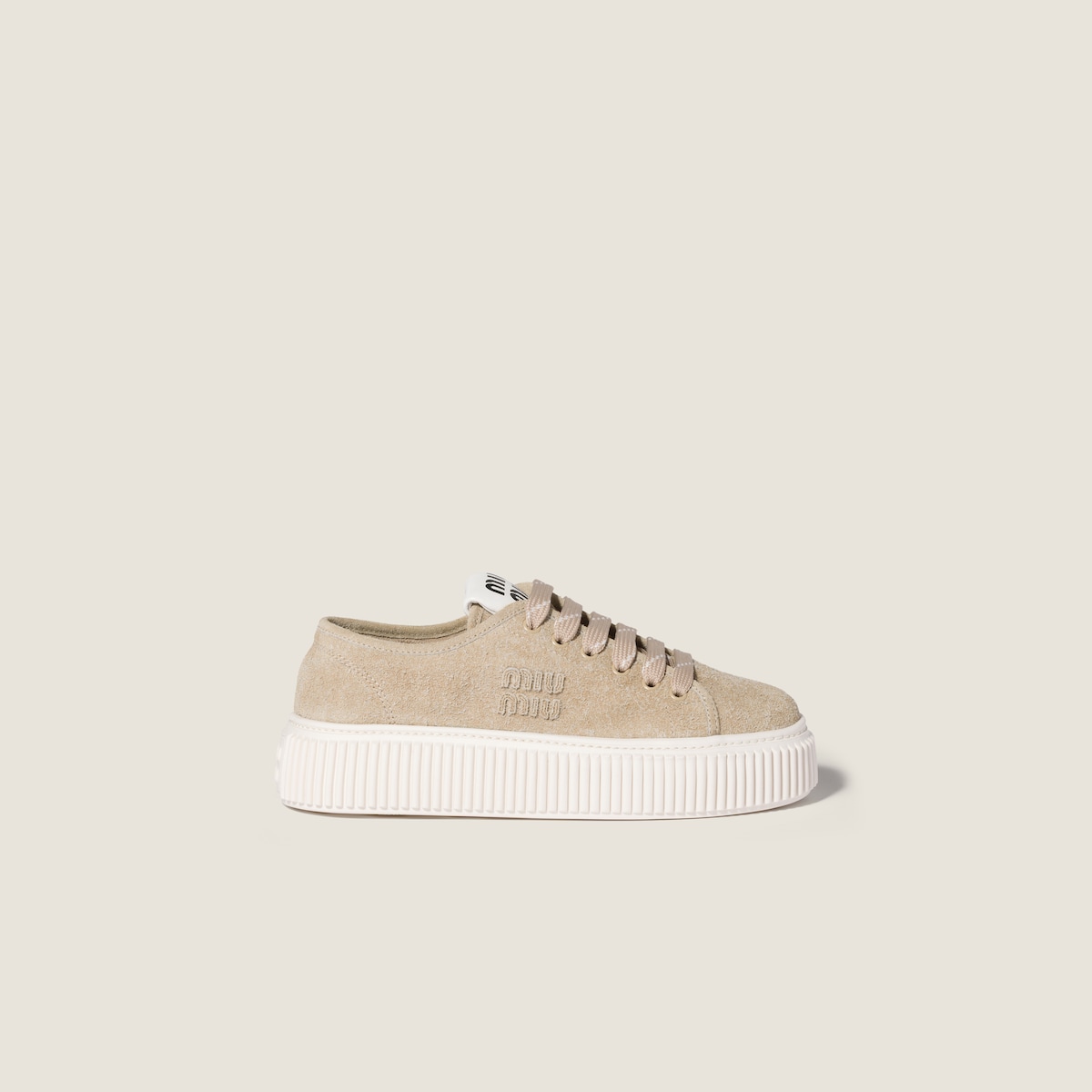 Suede sneakers