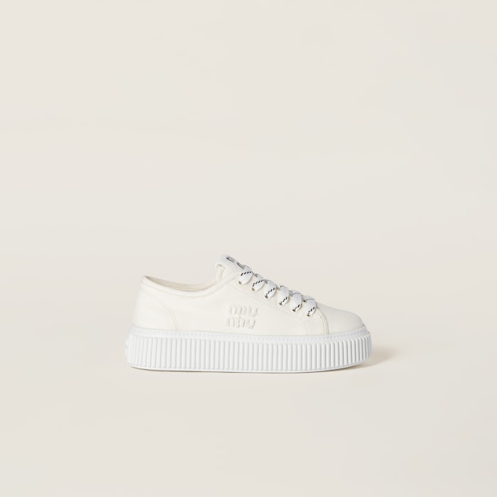 Women's glitter and chunky sneakers | Miu Miu Women's glitter and chunky sneakers | Miu Miu