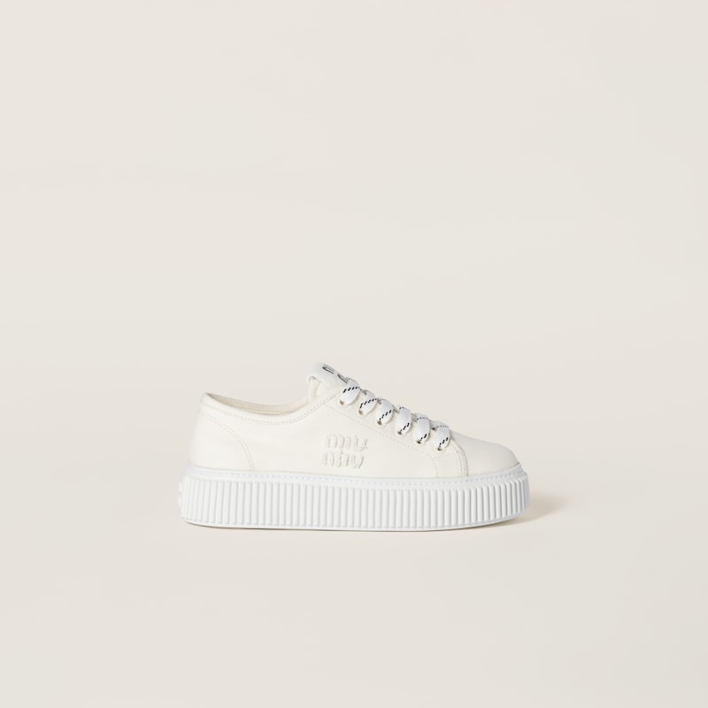 Zapatillas de denim con logo