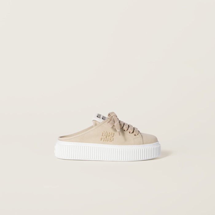 Women's glitter and chunky sneakers | Miu Miu Women's glitter and chunky sneakers | Miu Miu