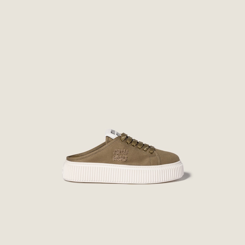 Mules sneakers en denim