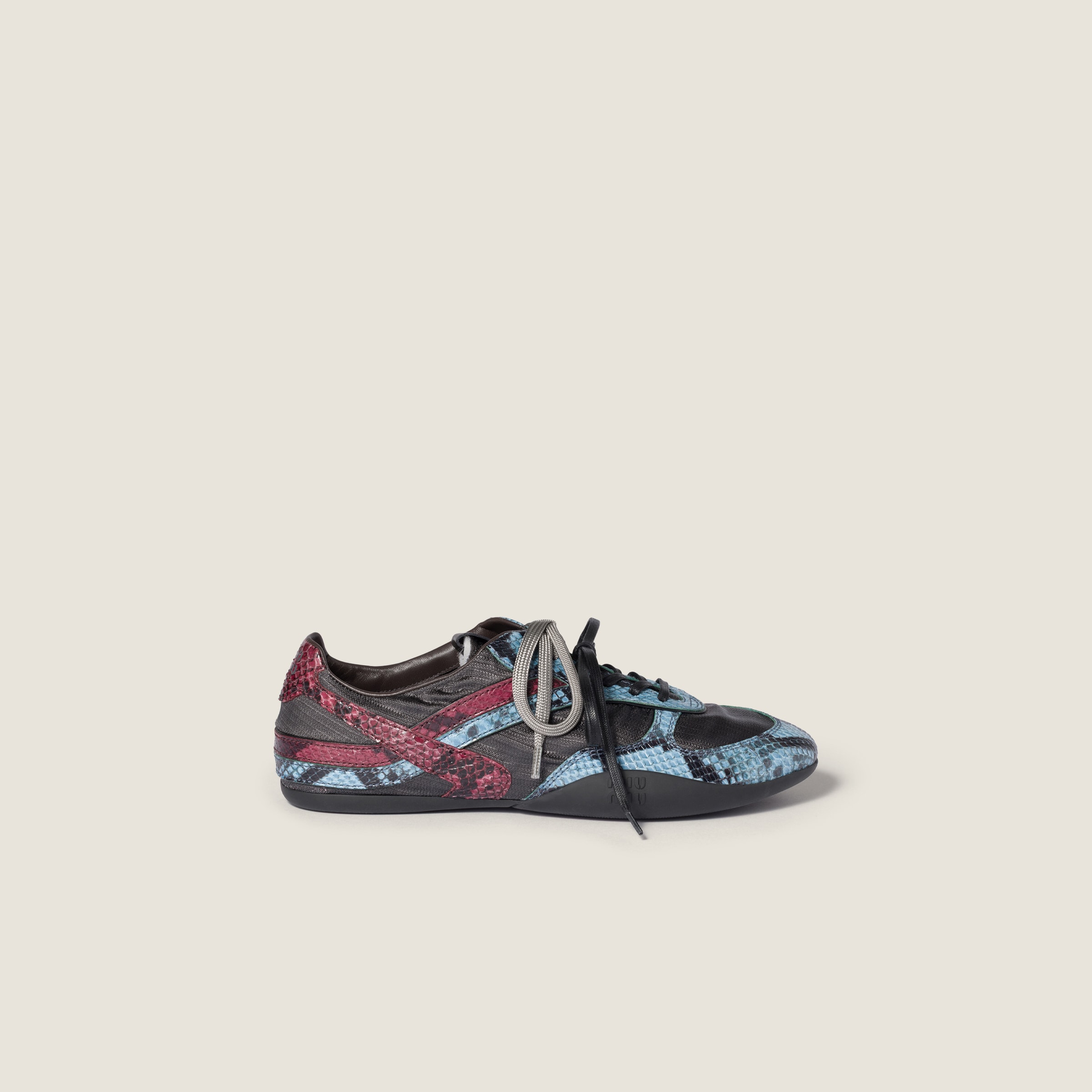 靴 miumiu mens archive shoes miumiu】 leather sneaker archive 00s 90s - メルカリ