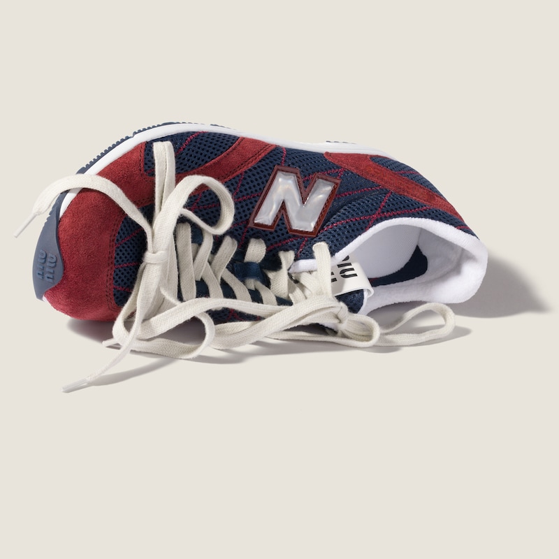 New Balance X Miu Miu RC 150 sneakers in technical mesh and suede