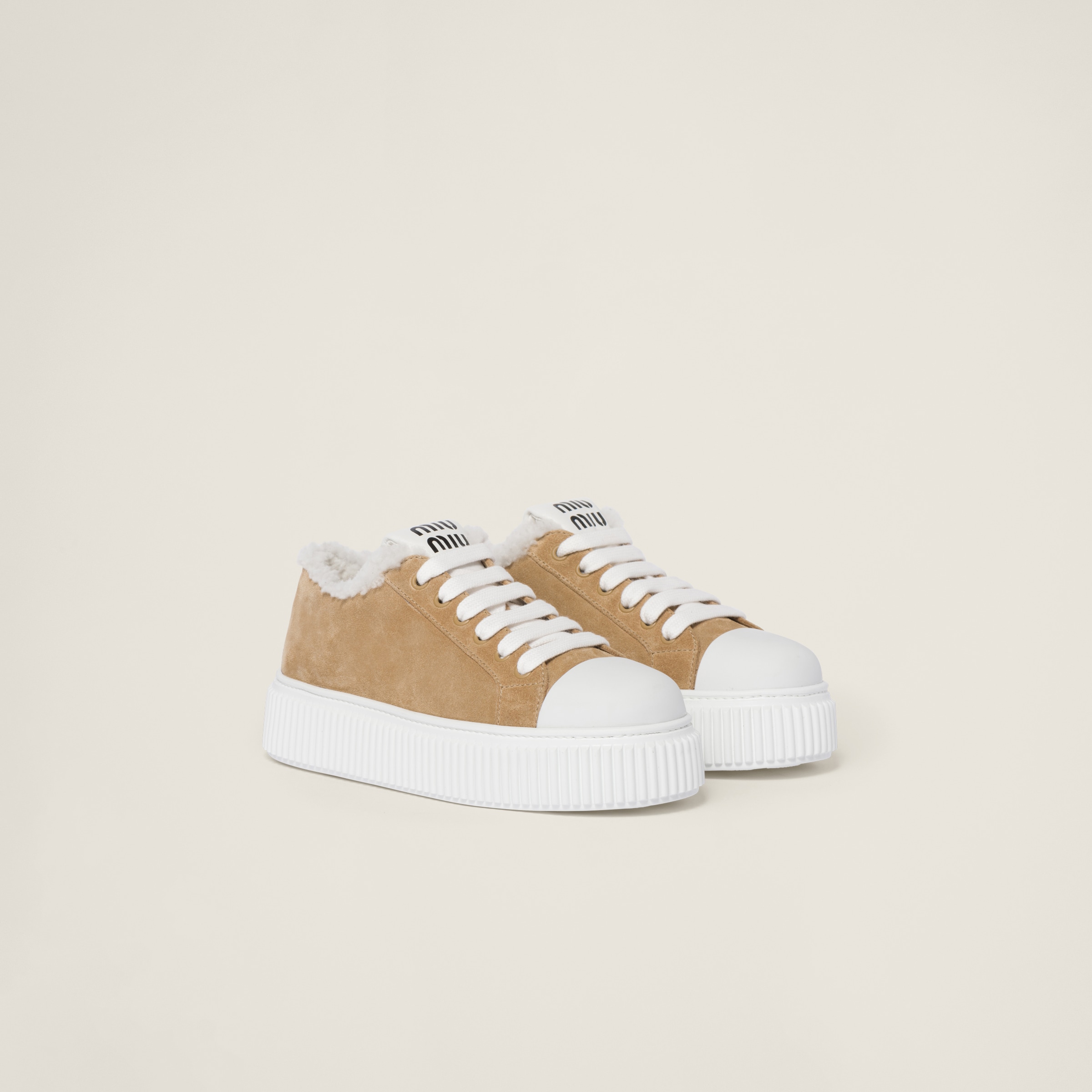 Miu miu high top sneakers top