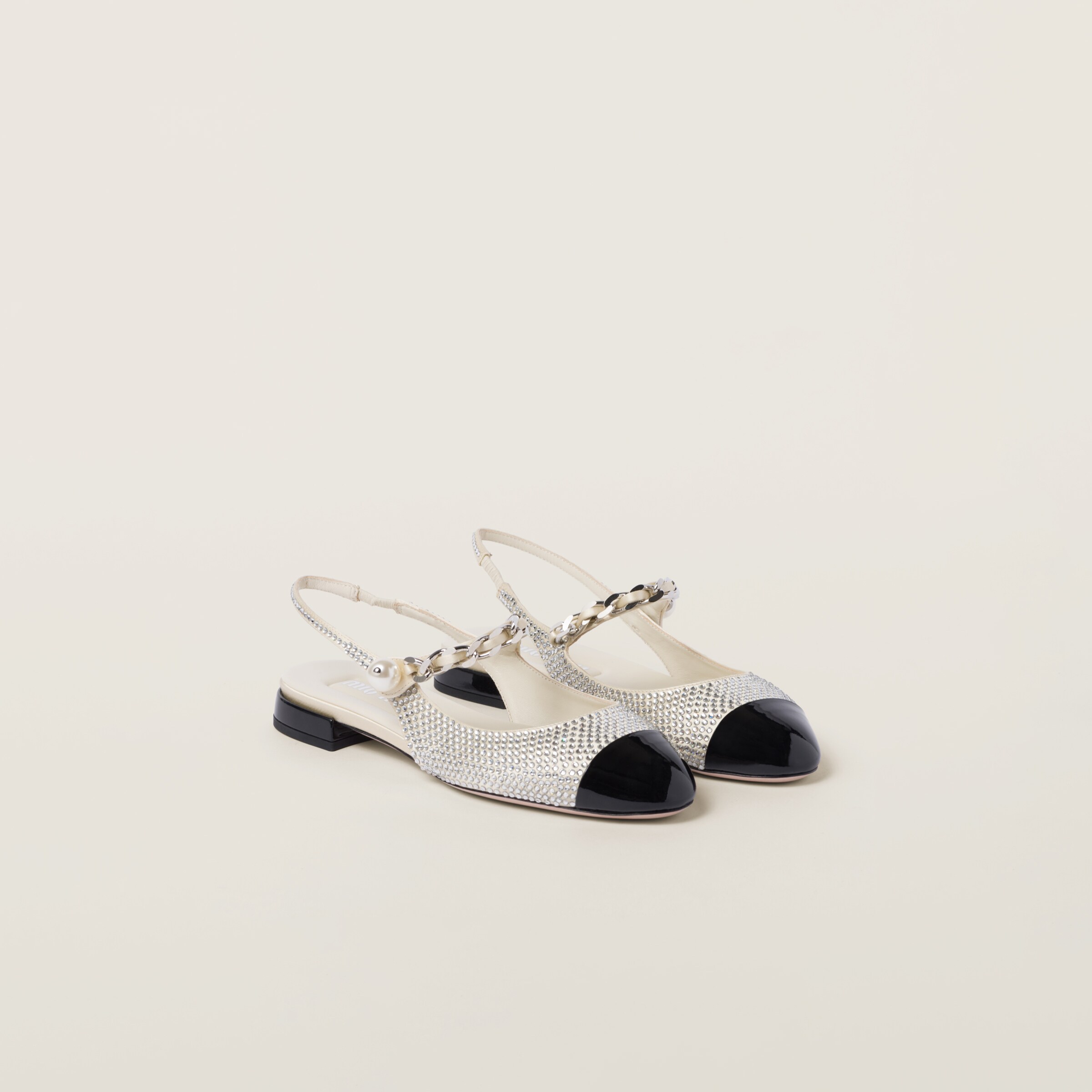 Miu miu slingback flats deals