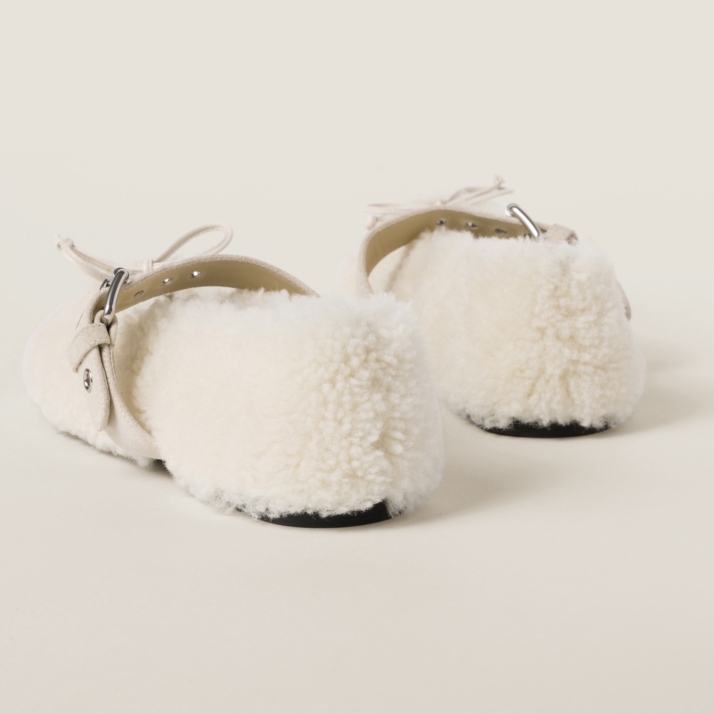 Regency Mule | Natural Shearling
