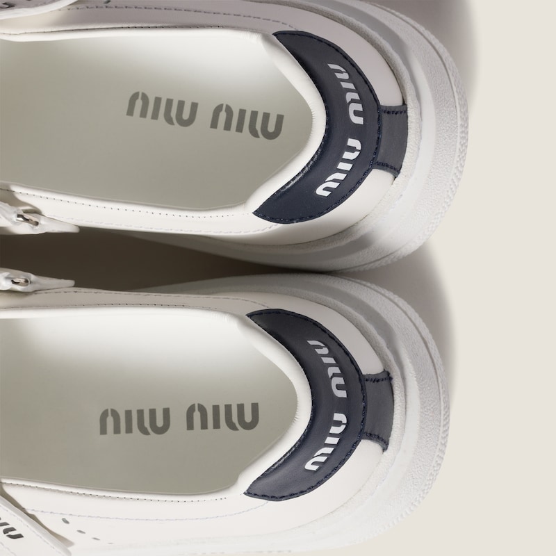 가죽 메리 제인 발레리나