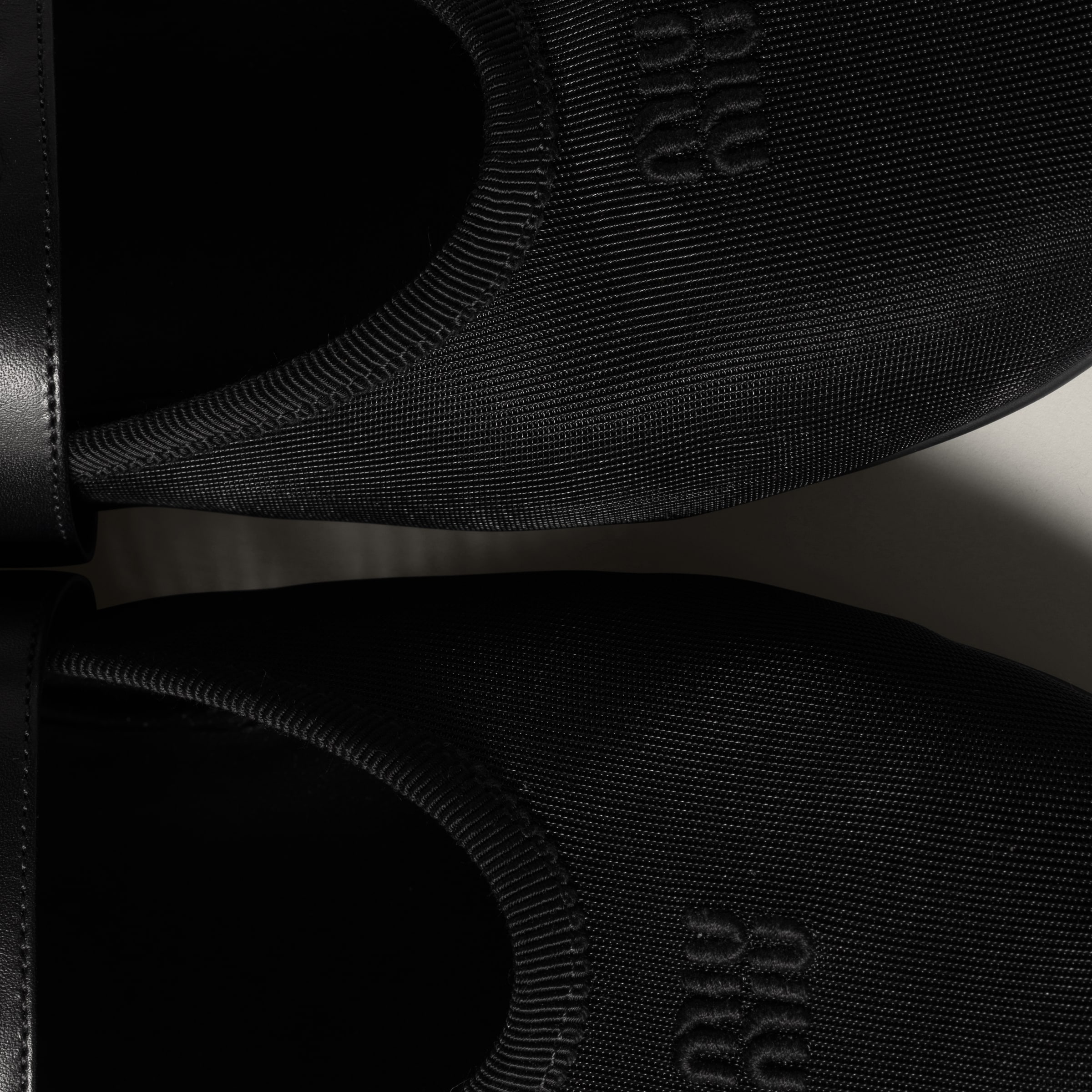 Miu Miu Mesh Fabric Ballerinas