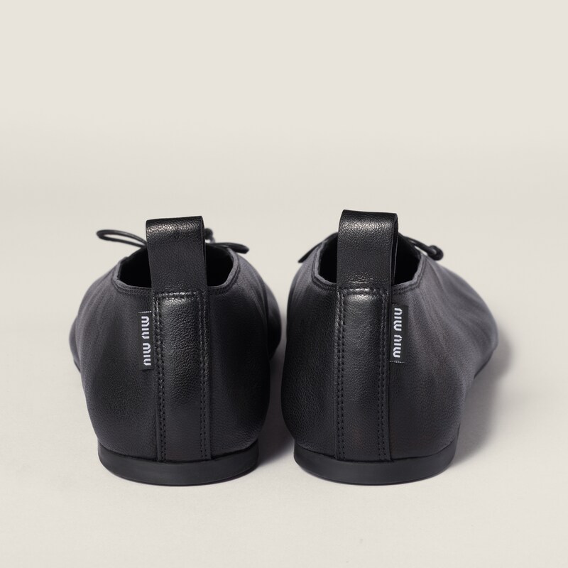 Élan nappa leather ballerinas