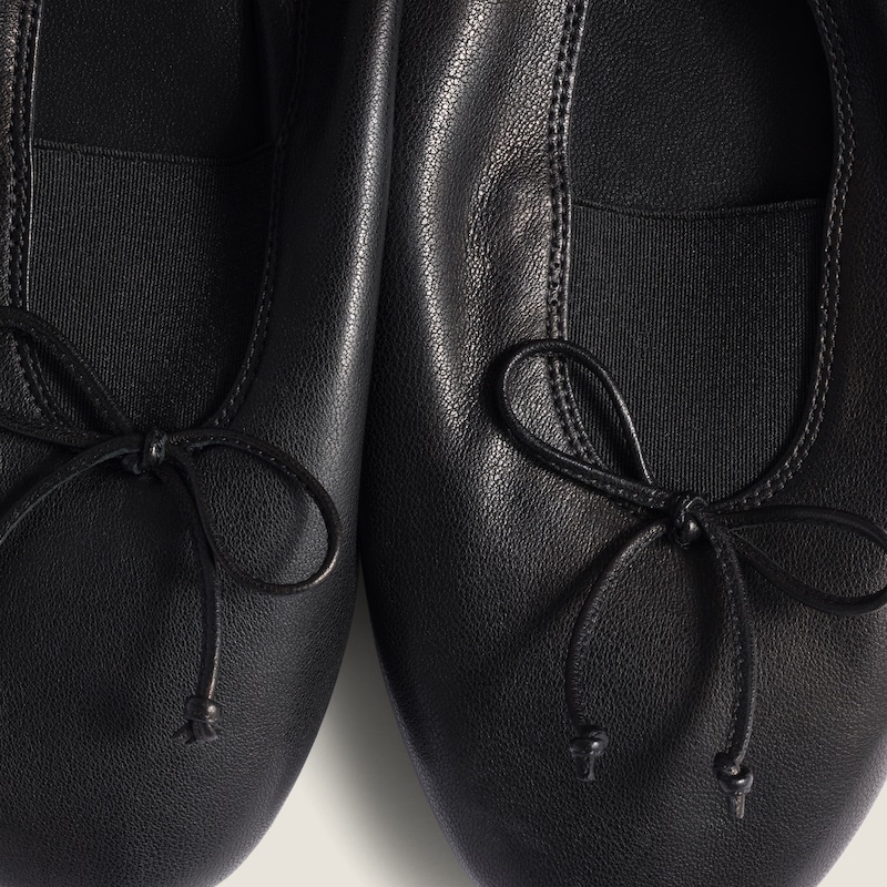 Élan nappa leather ballerinas