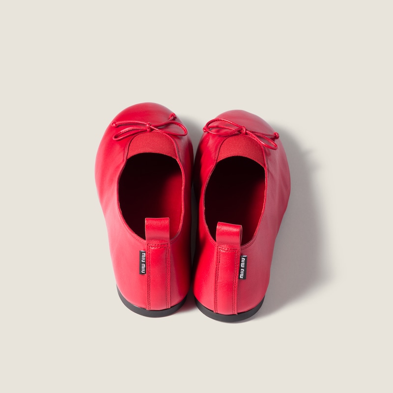 Élan nappa leather ballerinas