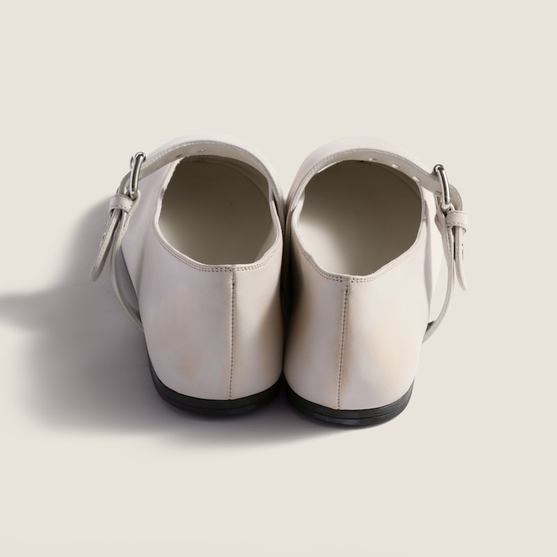 Nappa leather ballerinas