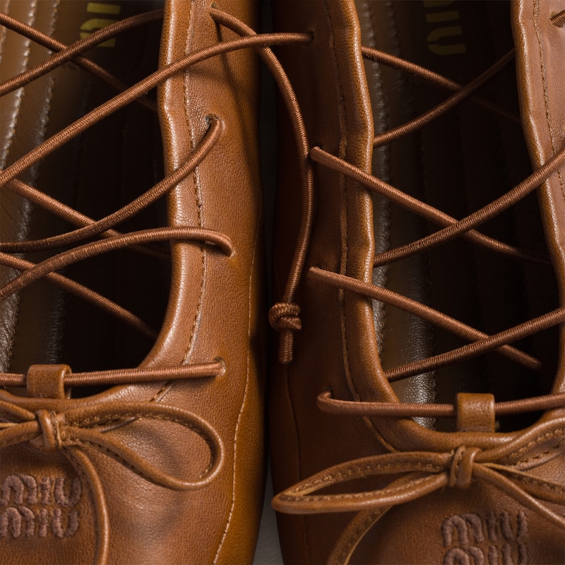 나파 가죽 발레리나