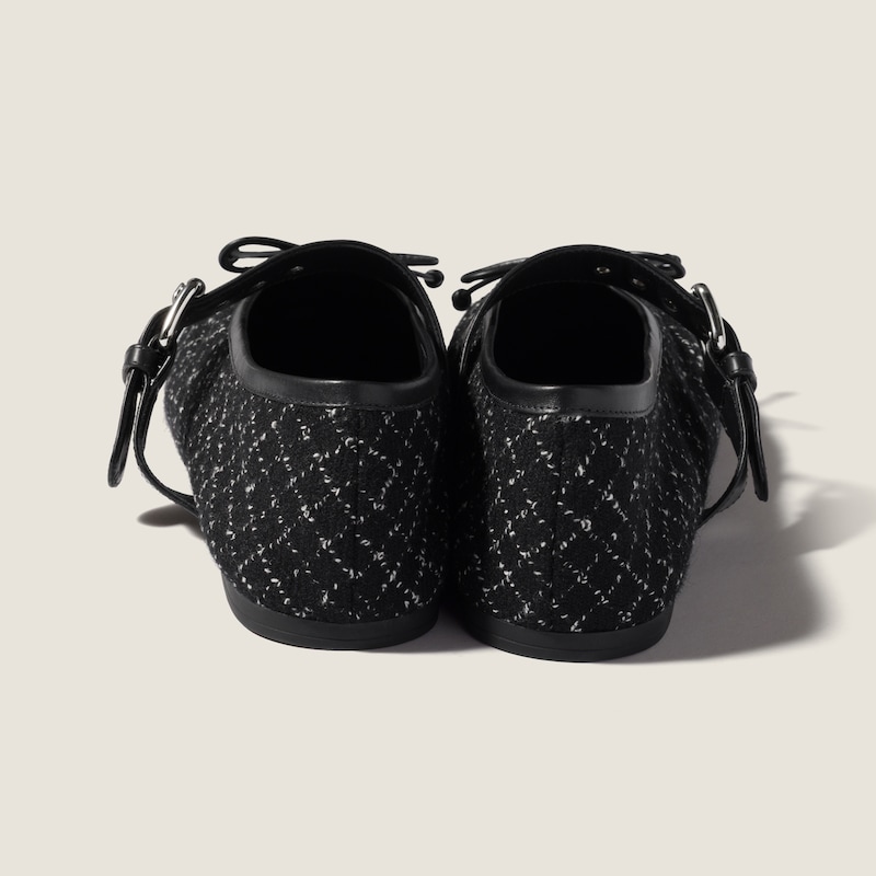 Wool ballerinas