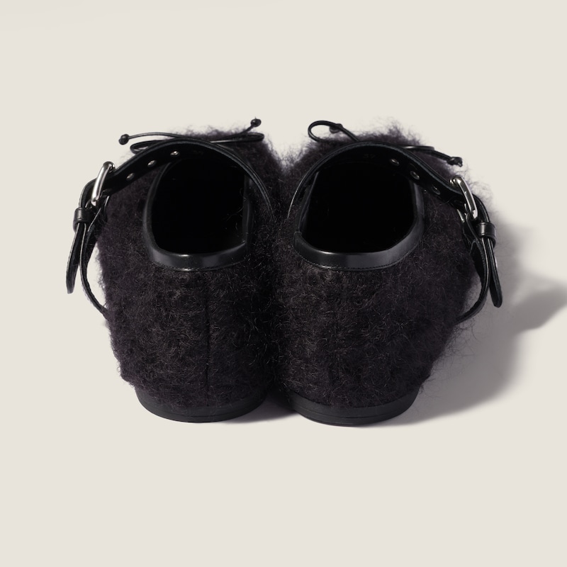 Mohair ballerinas
