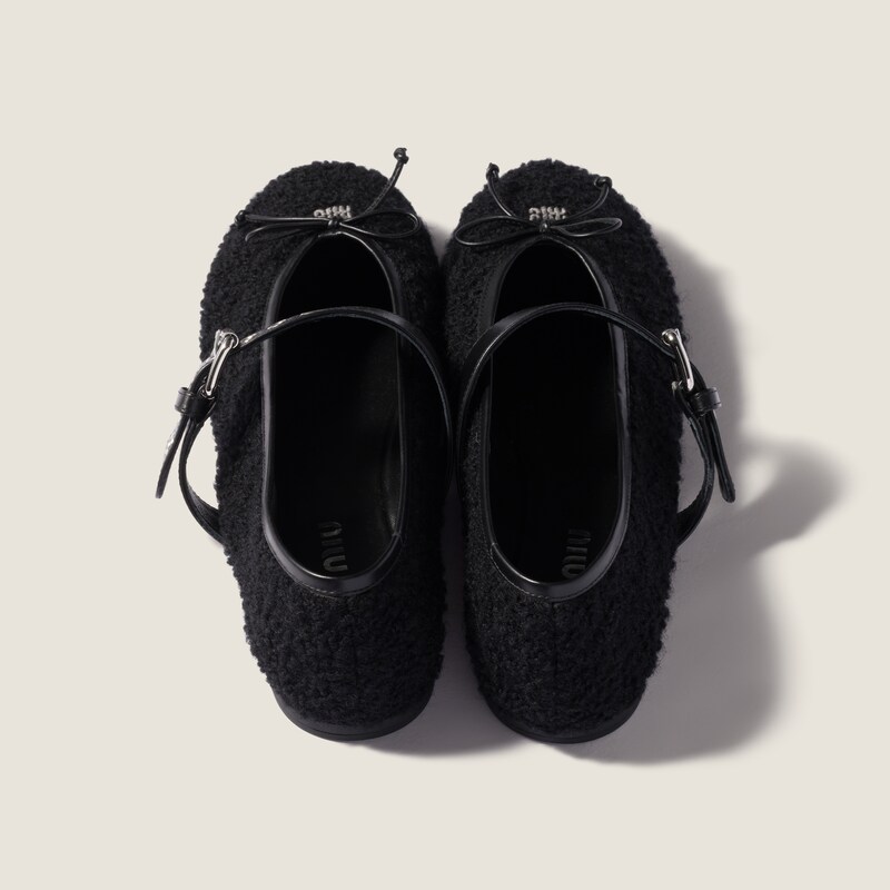 Mohair ballerinas