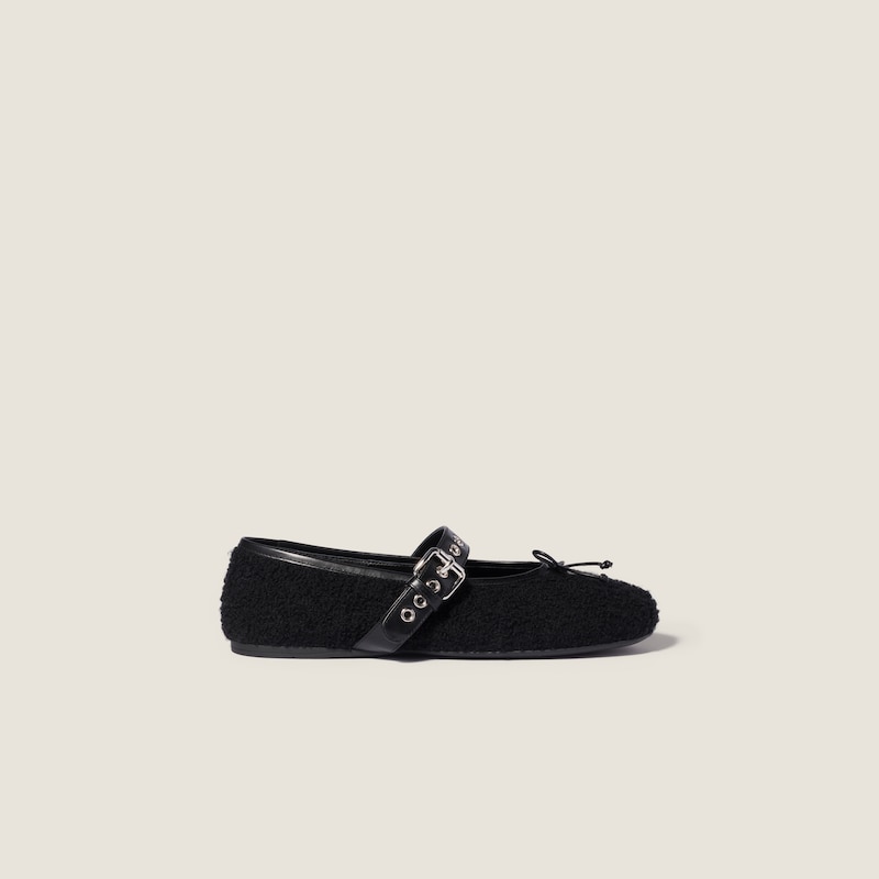 Mohair ballerinas