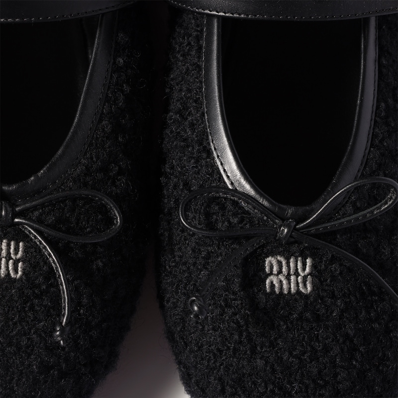 Mohair ballerinas