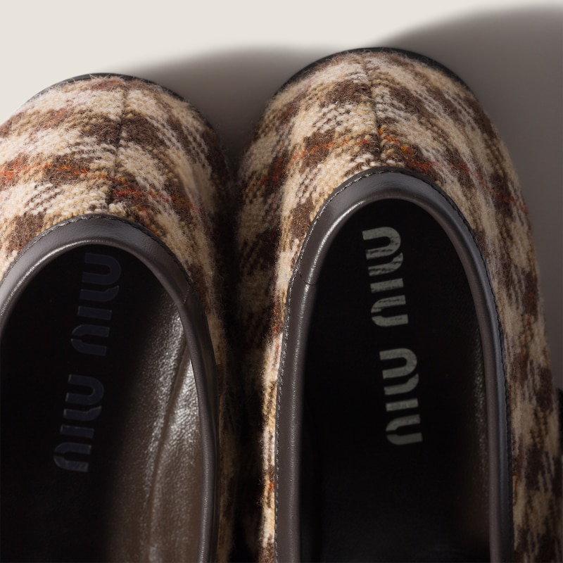 Wool ballerinas