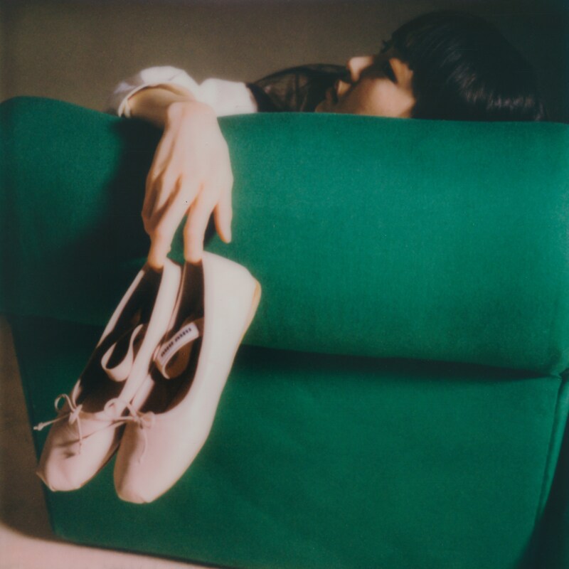 皮革芭蕾平底鞋