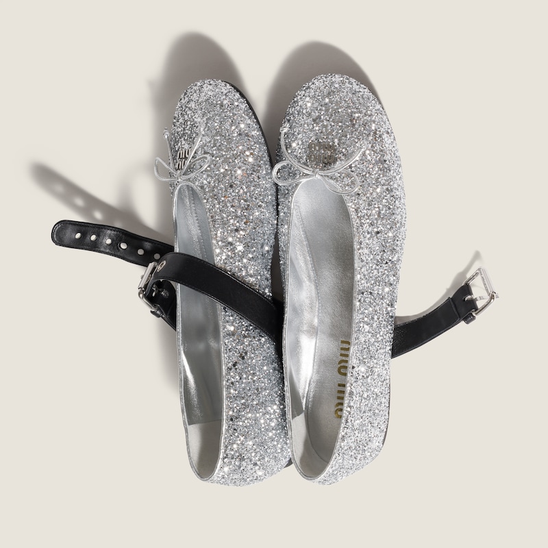 Glitter ballerinas