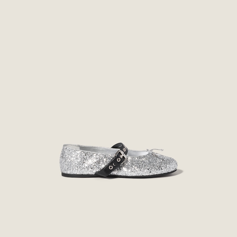 Glitter ballerinas