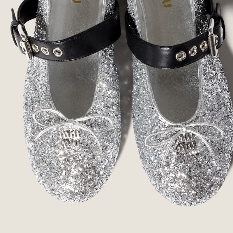 Glitter ballerinas
