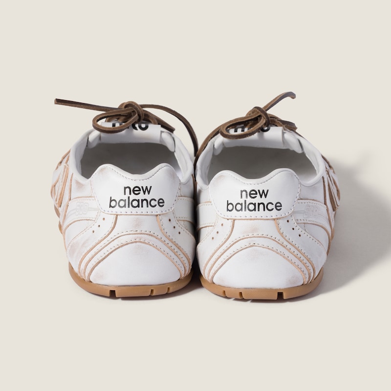 New Balance X Miu Miu 530 SL deco' leather ballerinas