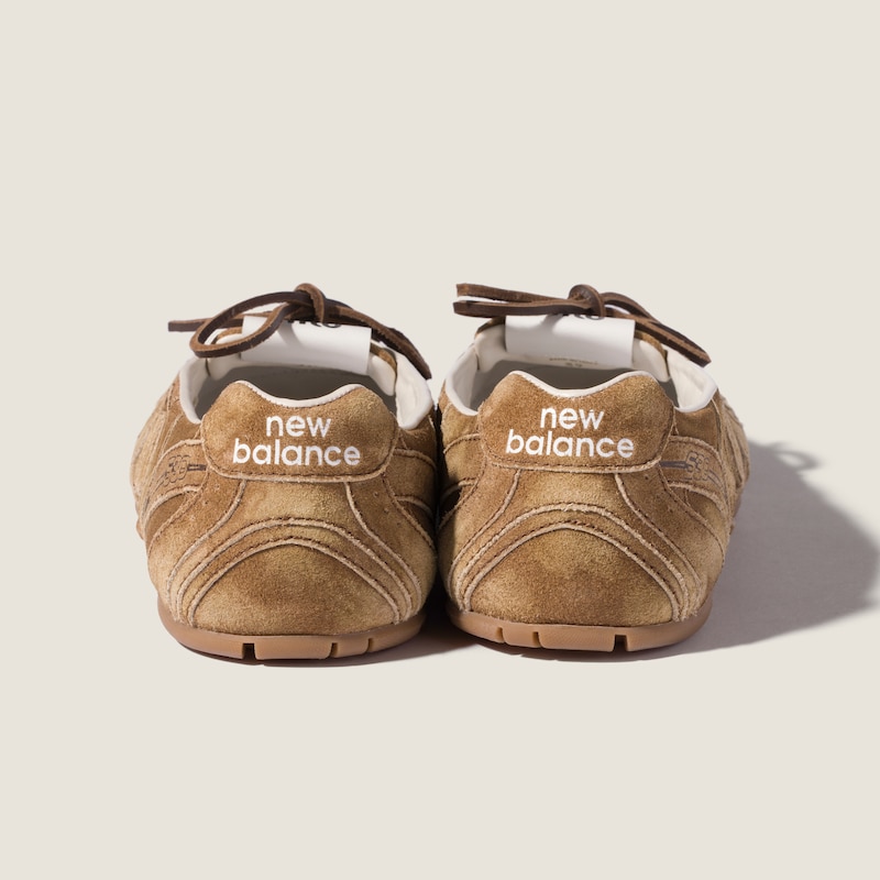 New Balance X Miu Miu 530 SL délavé suede ballerinas