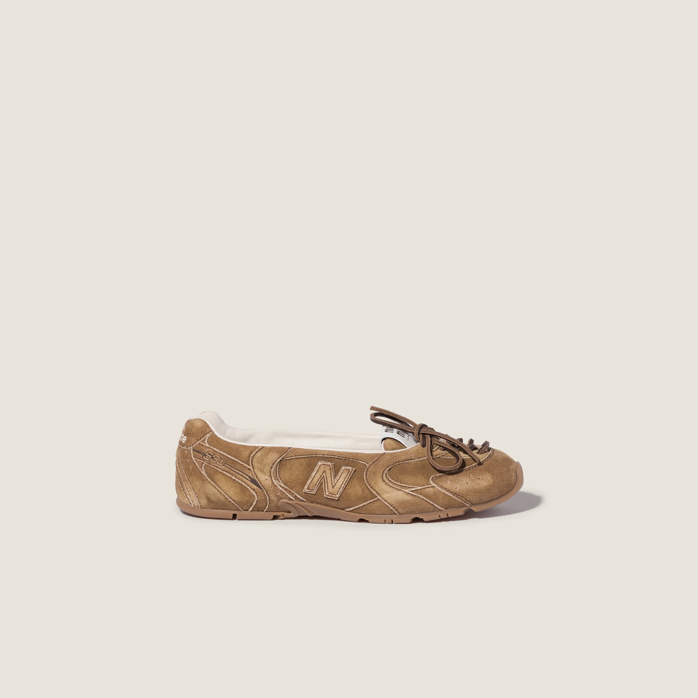 Miu Miu New Balance X Miu Miu 530 SL délavé suede ballerinas
