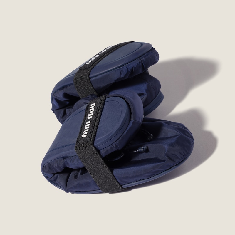 Foldable technical fabric ballerinas