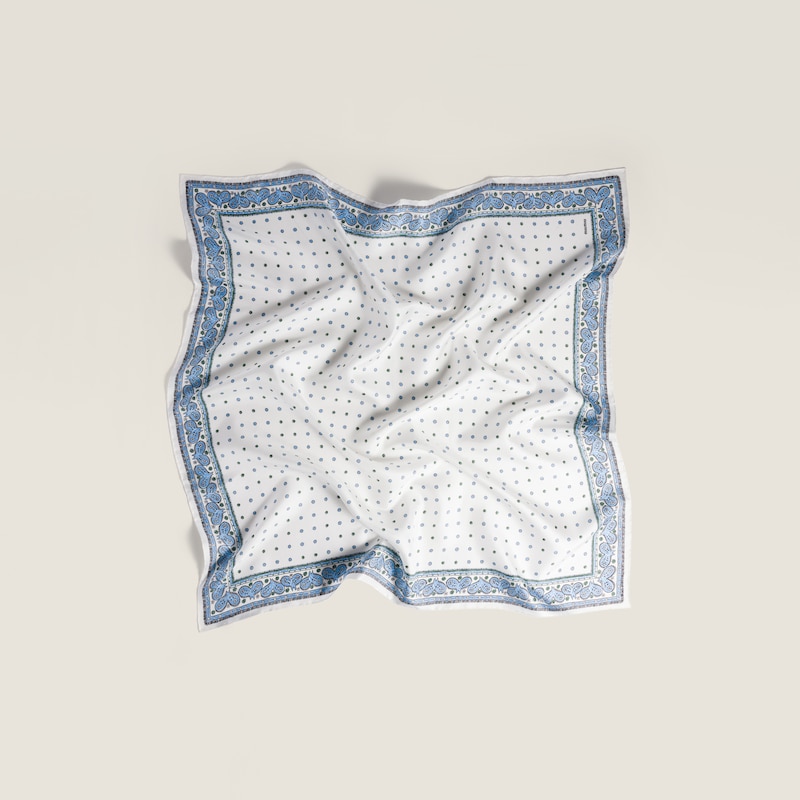 Foulard en sergé imprimé