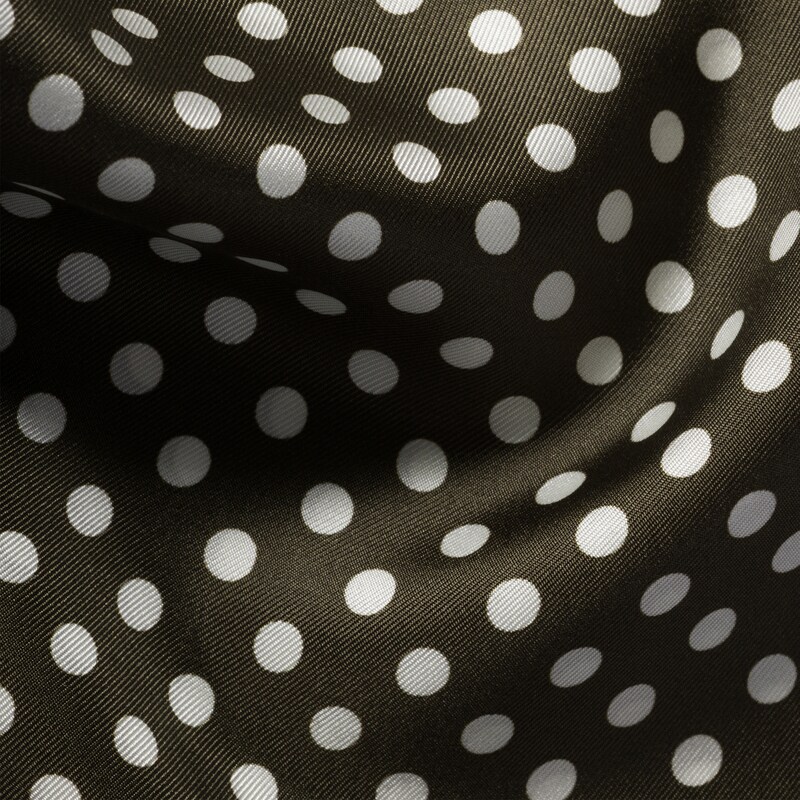 Bufanda de sarga estampada