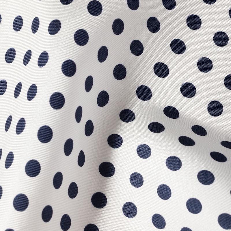 Printed twill scarf