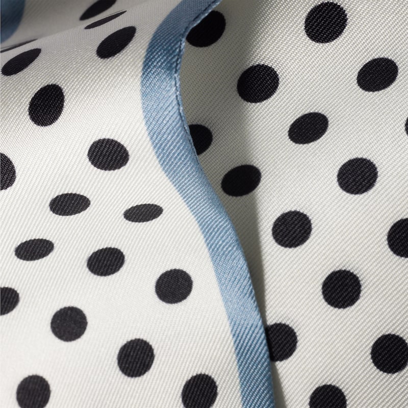 Bufanda de sarga estampada