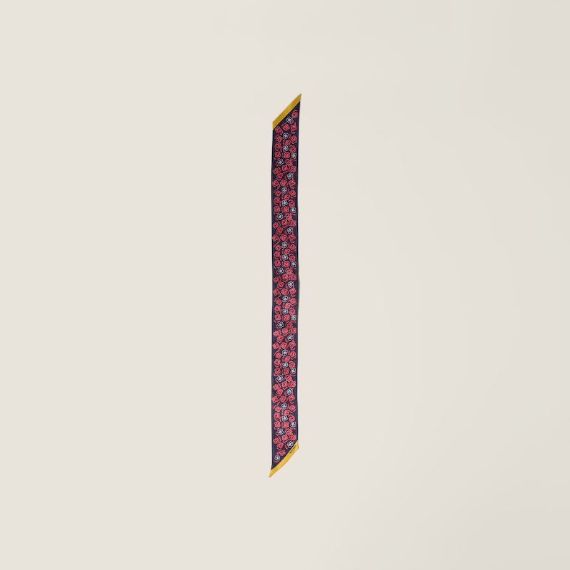 Printed twill scarf
