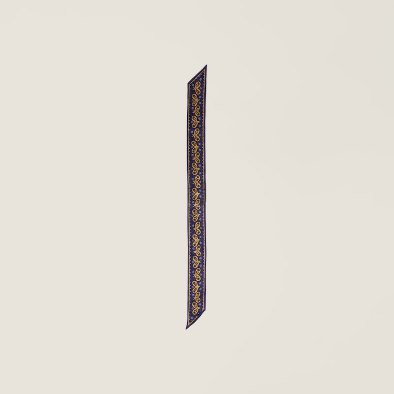Schal aus bedrucktem Twill