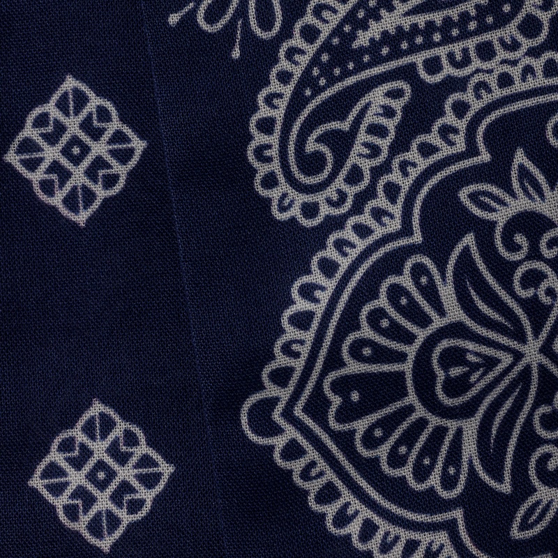 Desenli Poplin Fular