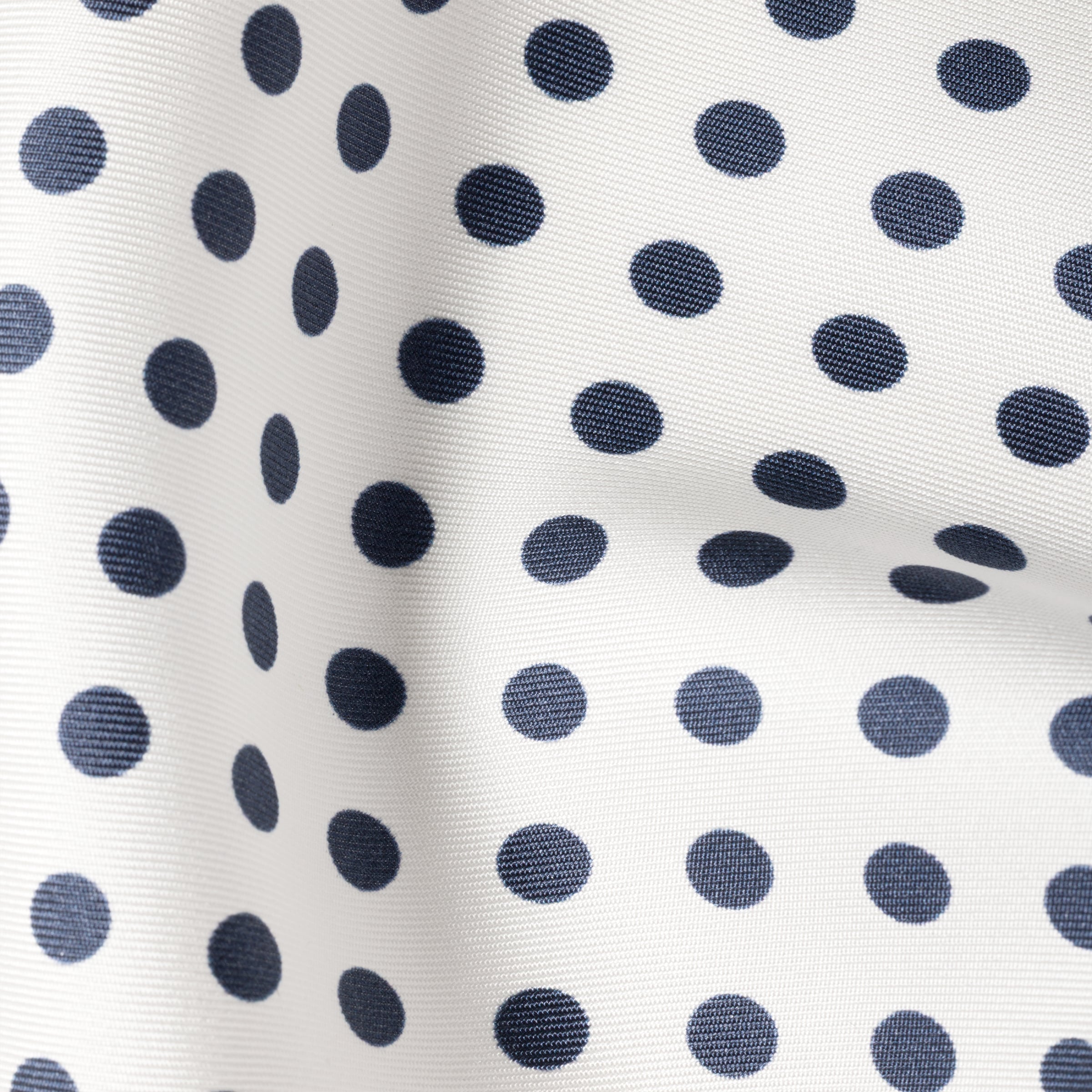 Bianco/navy プリント入り ツイル スカーフ | Miu Miu - 日本