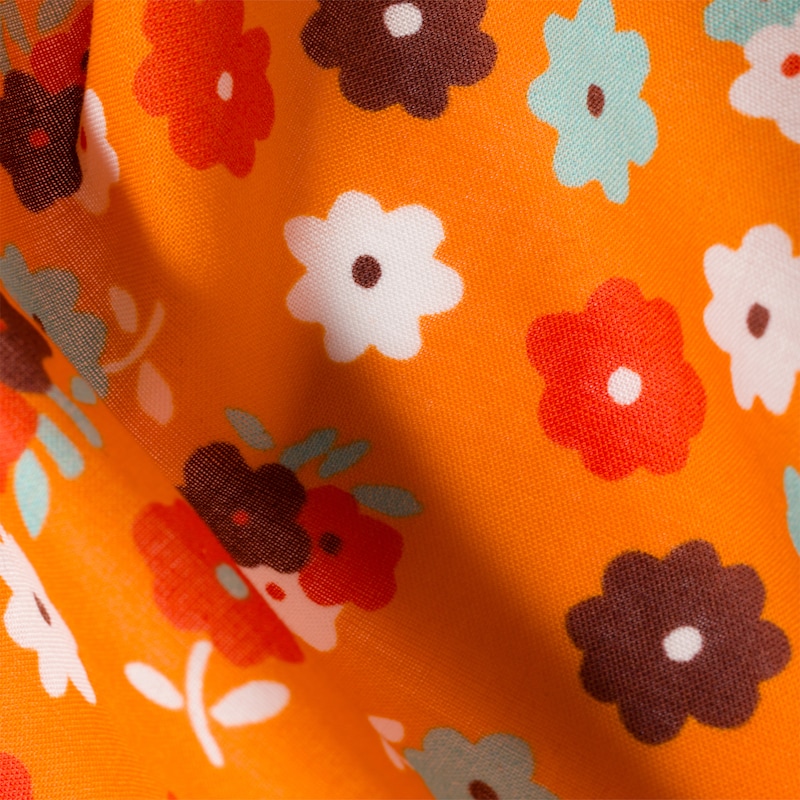 Pañuelo de popelín estampado