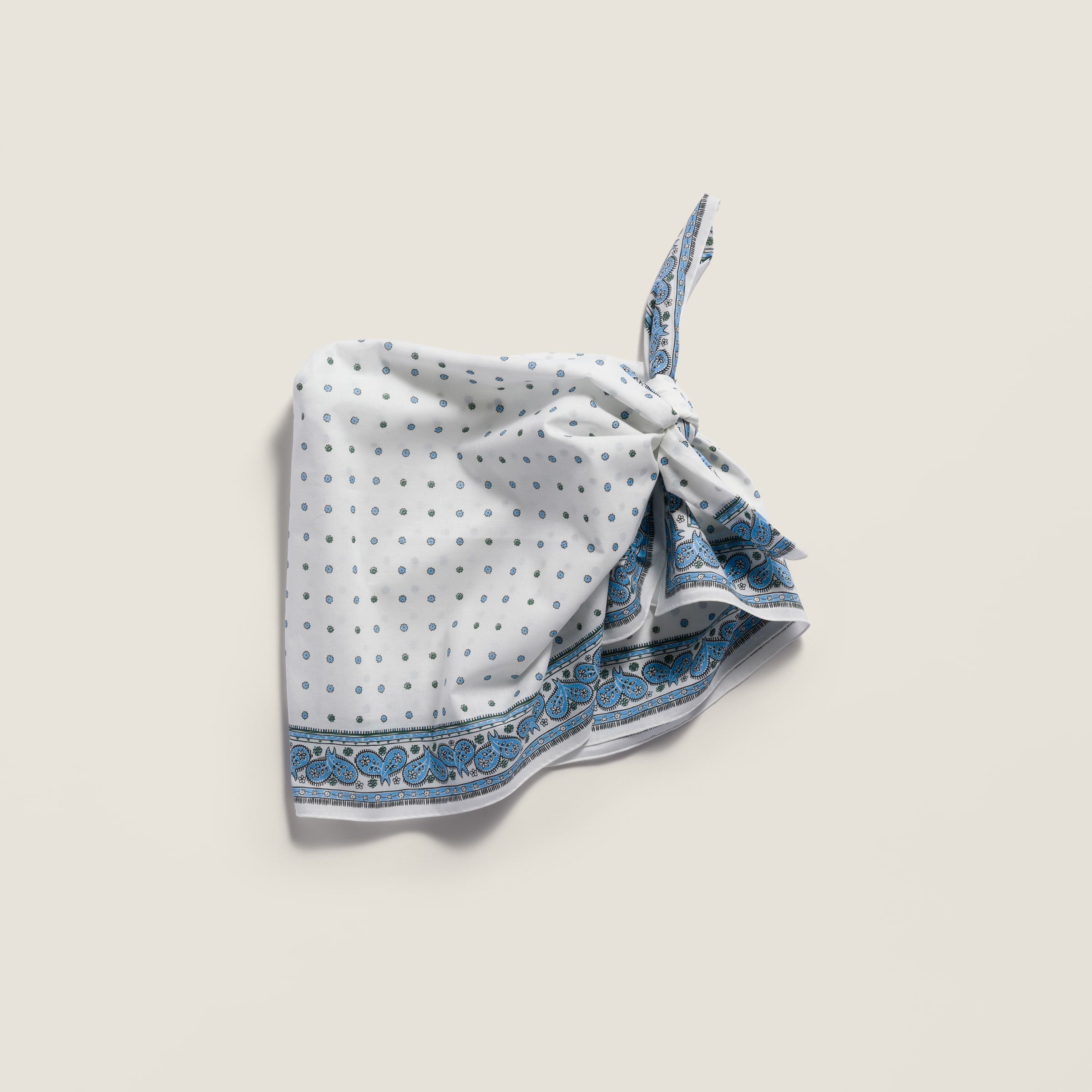 Printed poplin scarf from Miu Miu - $595