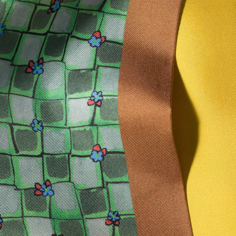 Foulard en sergé imprimé