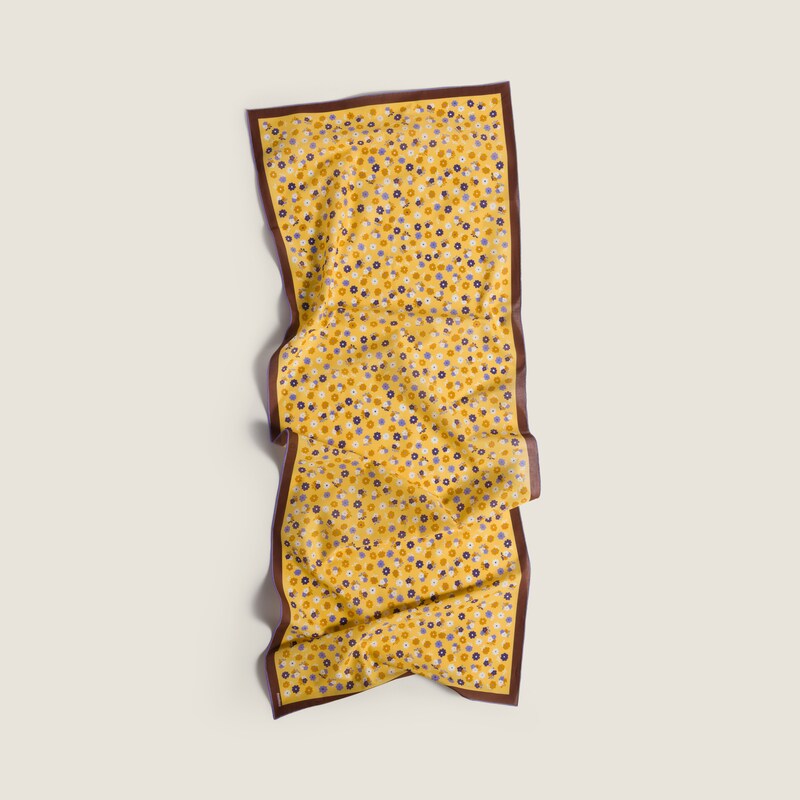 Pañuelo de popelín estampado