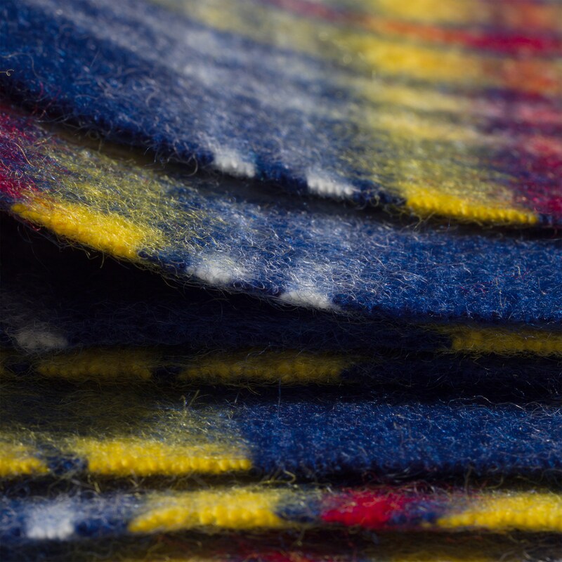 Wool and cashmere scarf