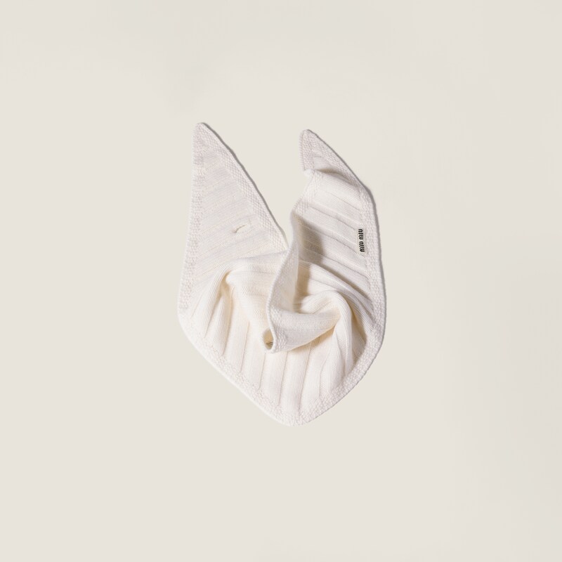 Wool and cashmere stole