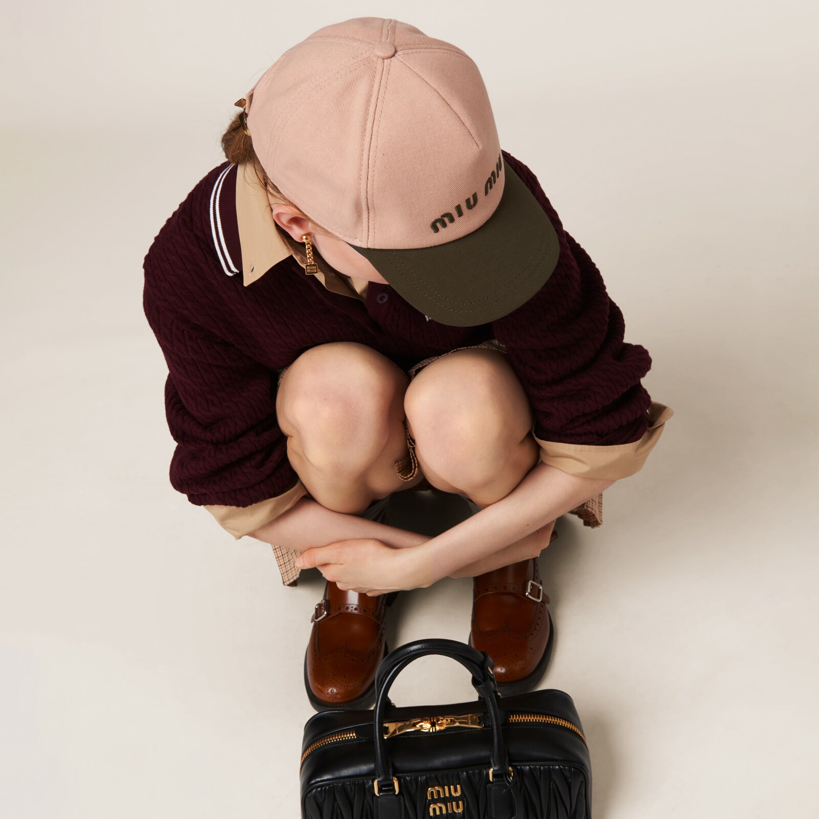 MIUMIU BASEBALL CAP STYLE 24 main image 1