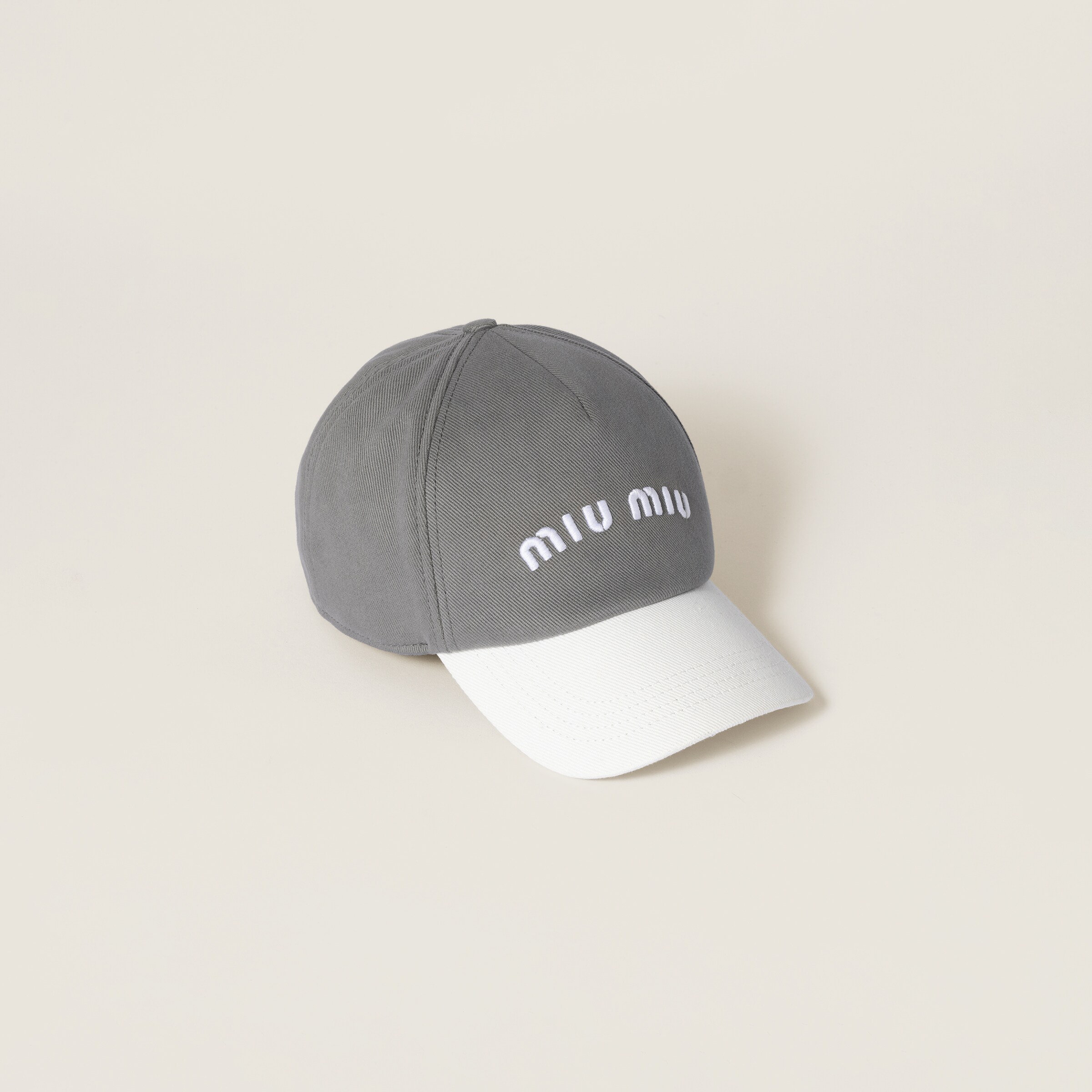 miu miu グレー ニット帽 サイズL miu miu グレー ニット帽 サイズL グレー（灰色）系 MiuMiu(ミュウ