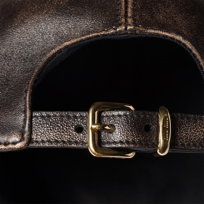 나파 가죽 베이스볼 캡